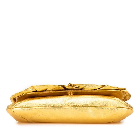 Pre Loved saint laurent Women Gold Shoulder Bag - Picture 3 of 8